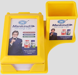 Chit Pad Holder With Pen Stand